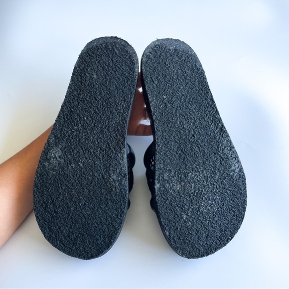 Nwob ALEXANDER WANG Jac Mesh and Leather Women’s Slides Black Sz 38 - Picture 6 of 7